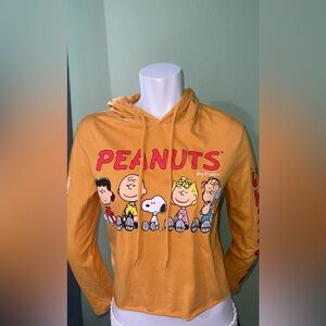 Peanuts Mustard Yellow Hoodie